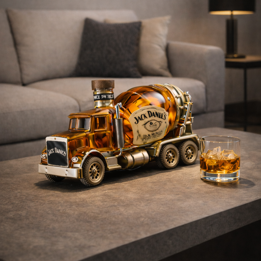 Whiskey Decanter – Big Rig Truck