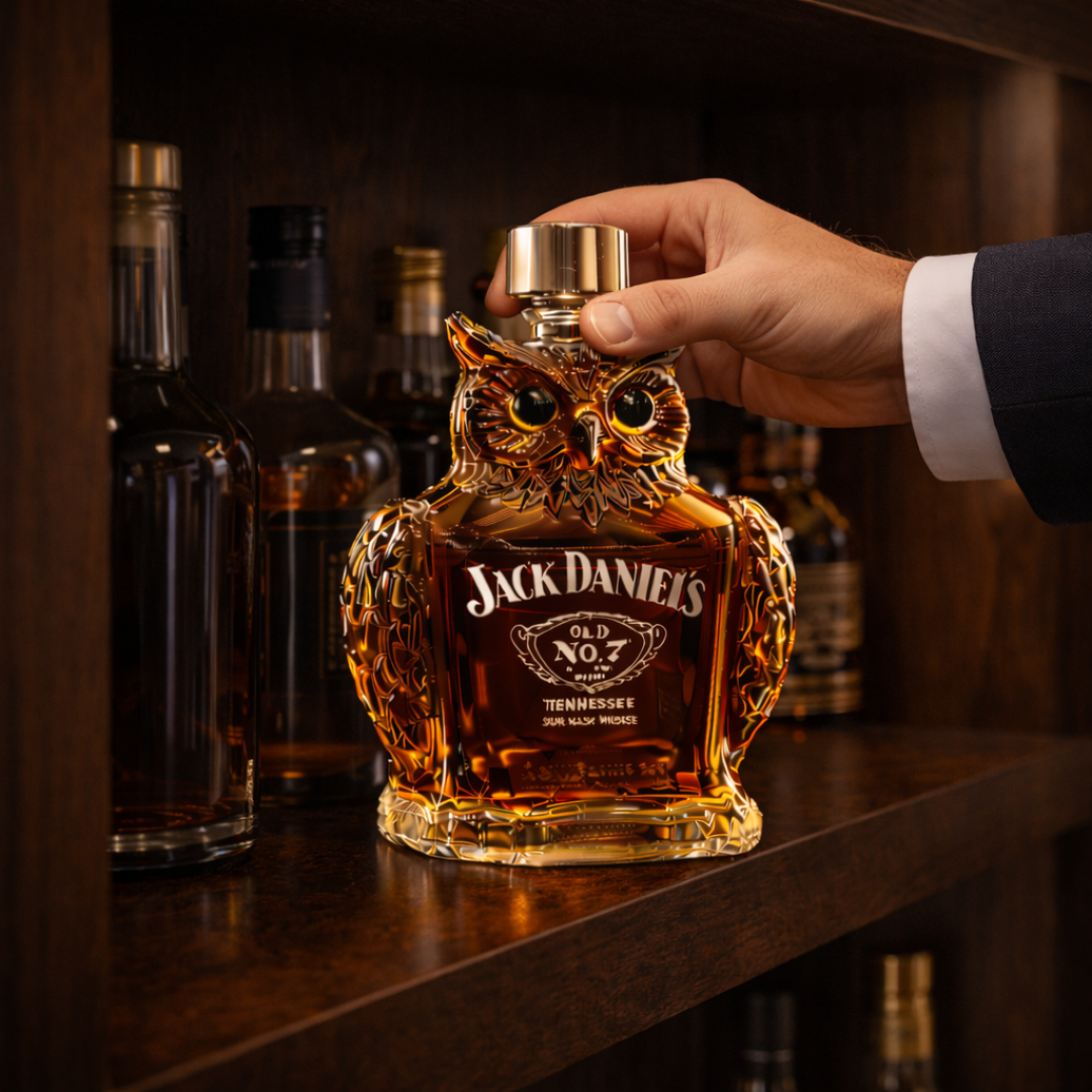 Whiskey Decanter – Owl