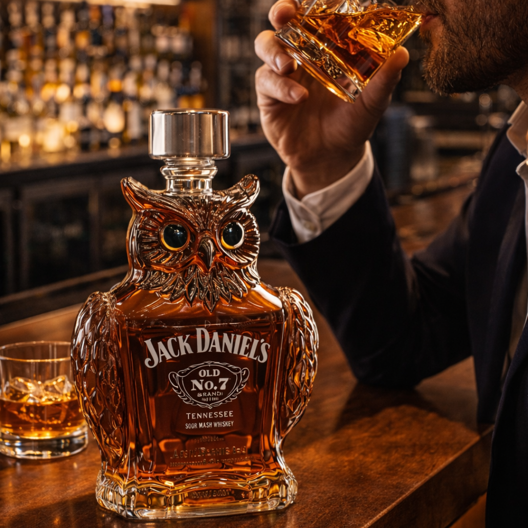 Whiskey Decanter – Owl