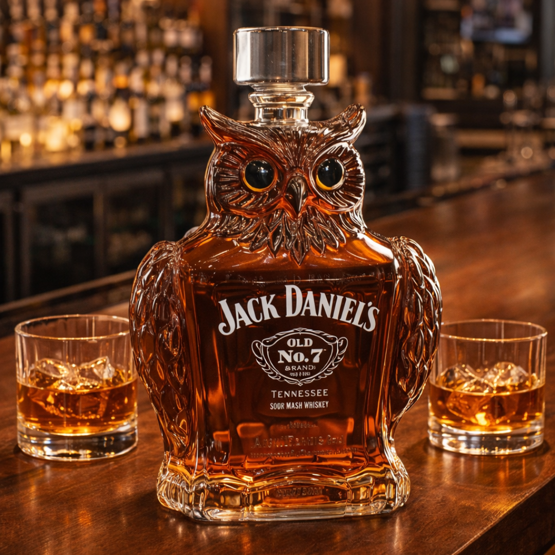 Whiskey Decanter – Owl