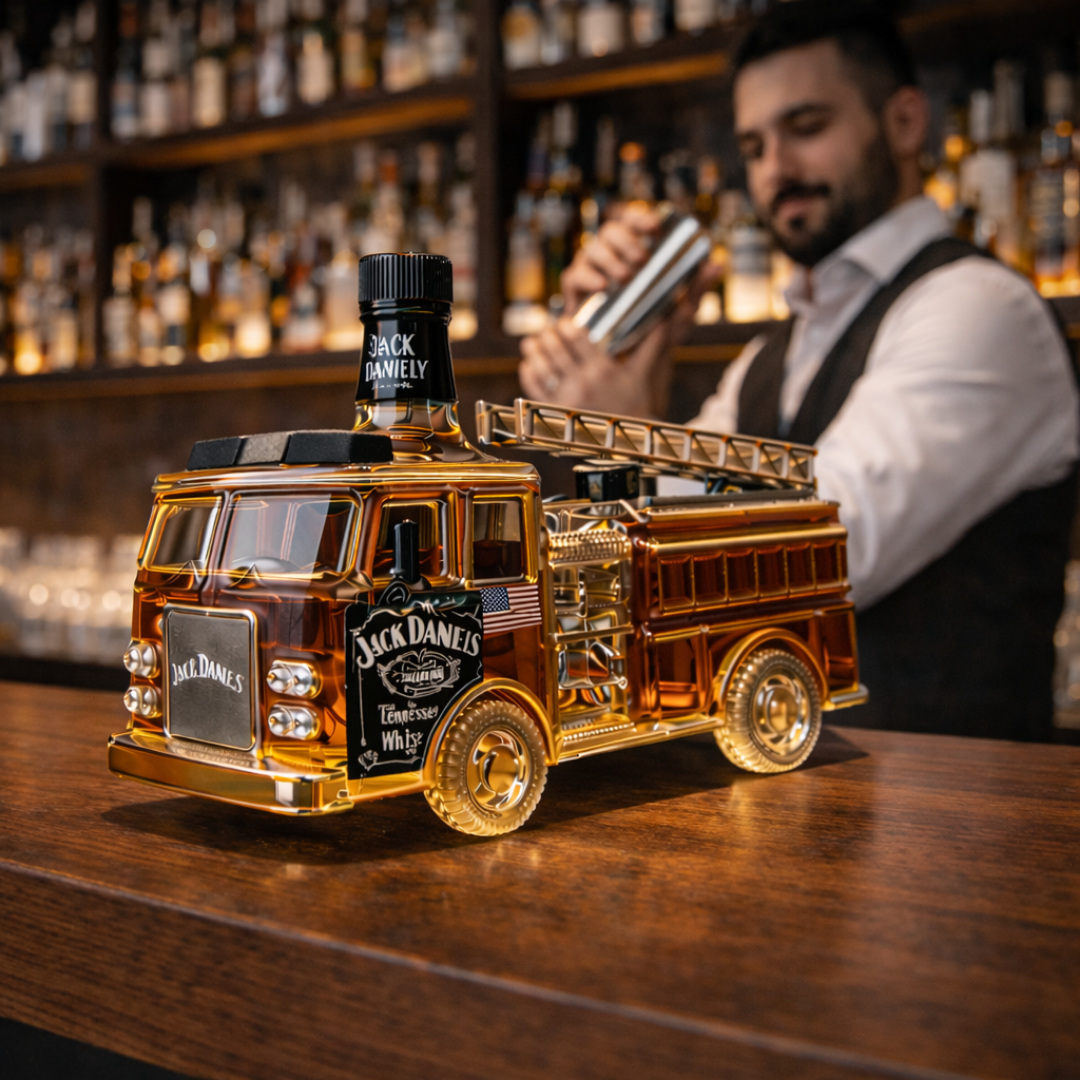 Whiskey Decanter – Fire Truck