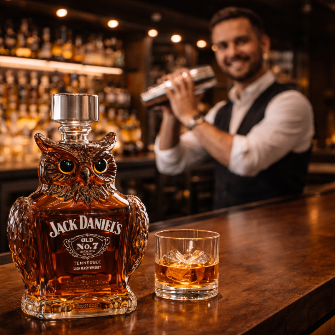 Whiskey Decanter – Owl