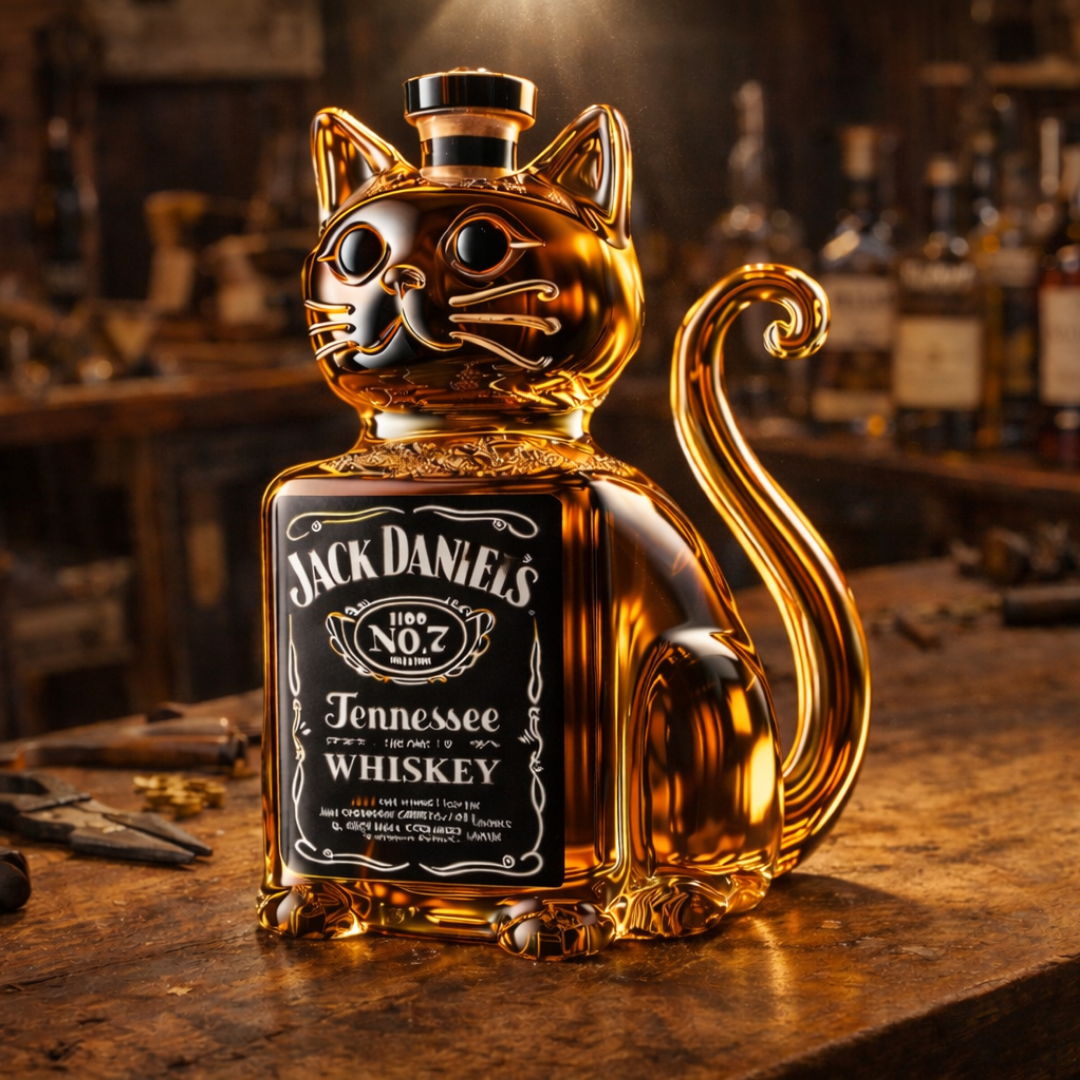 Whiskey Decanter – Cat