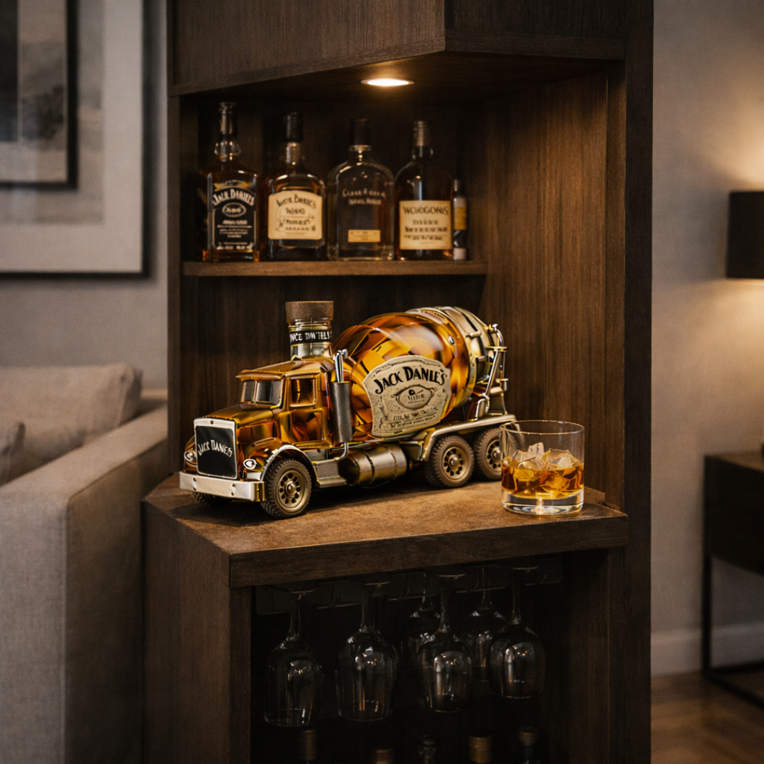 Whiskey Decanter – Big Rig Truck