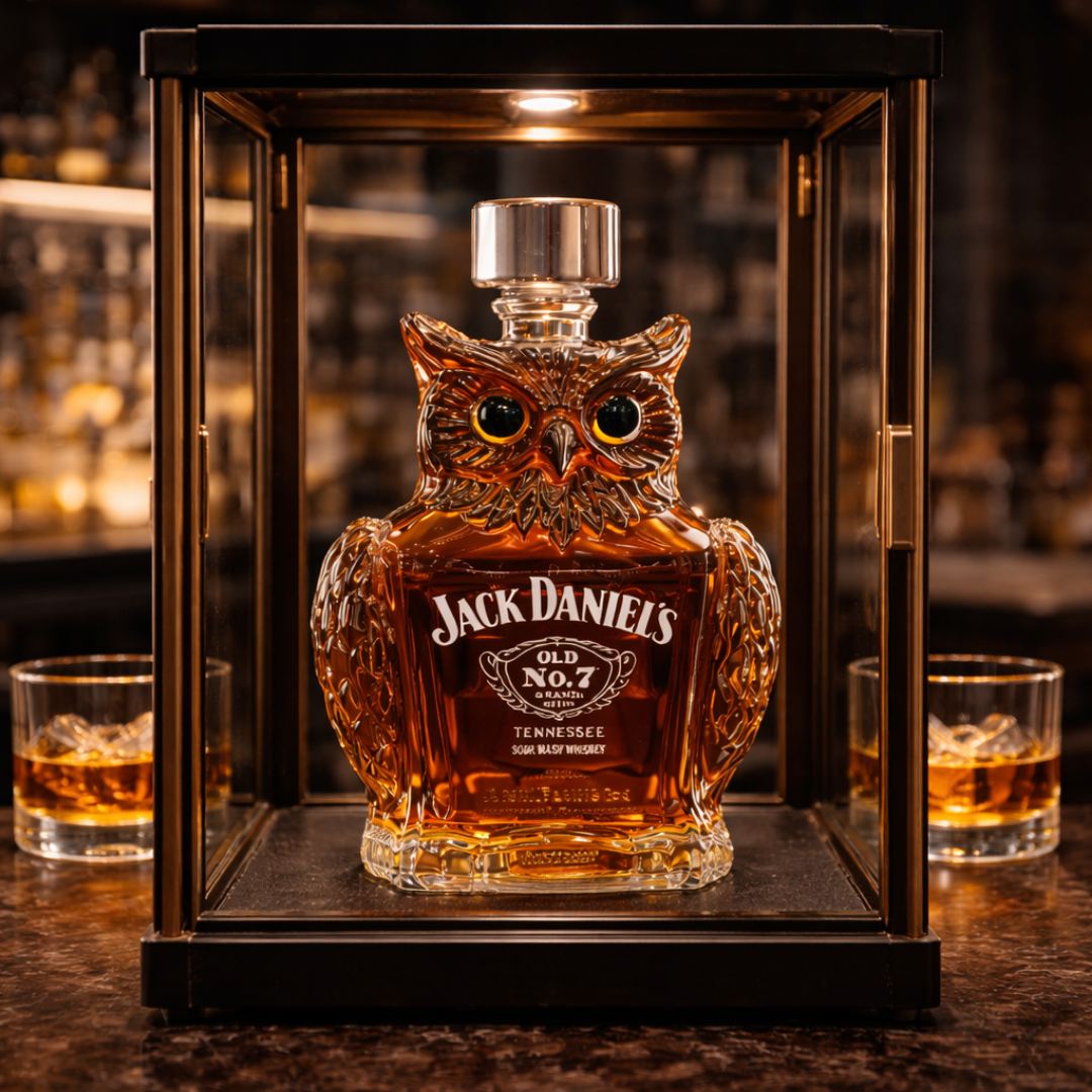 Whiskey Decanter – Owl