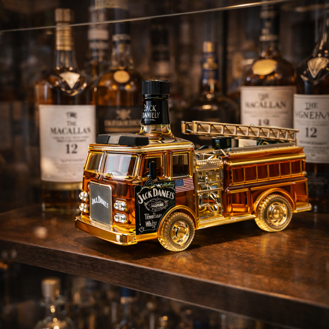 Whiskey Decanter – Fire Truck