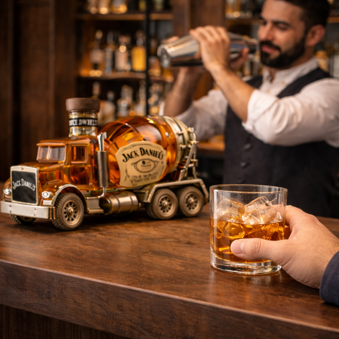 Whiskey Decanter – Big Rig Truck