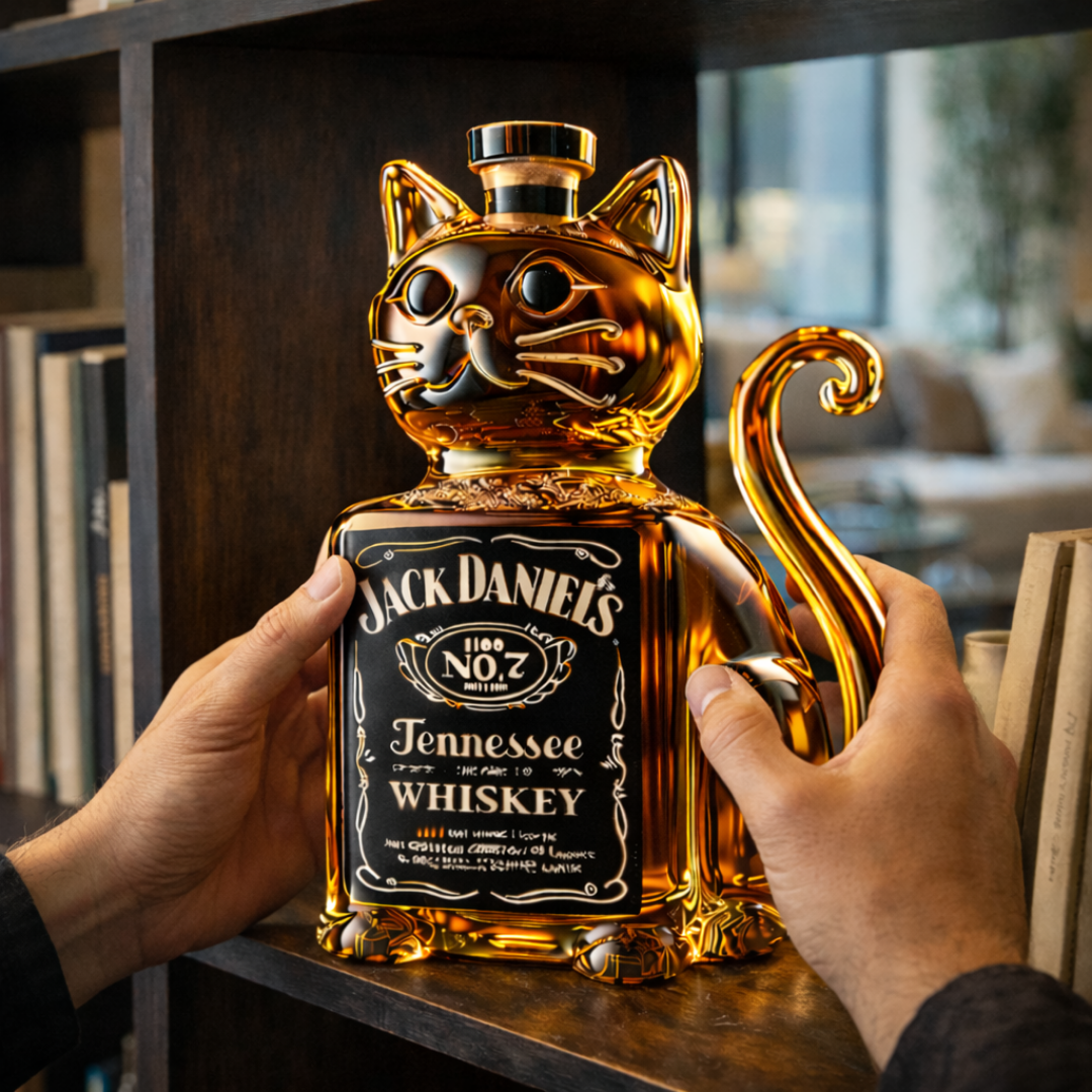 Whiskey Decanter – Cat