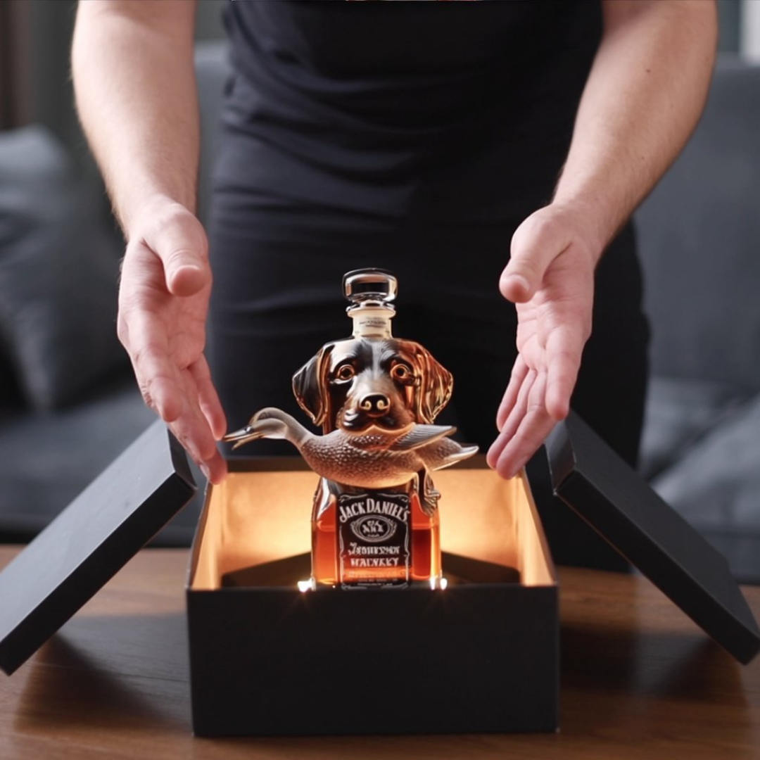 Whiskey Decanter – Hunting Dog