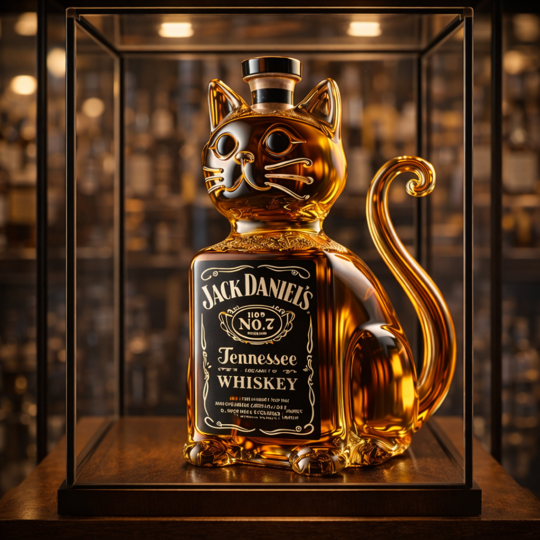 Whiskey Decanter – Cat