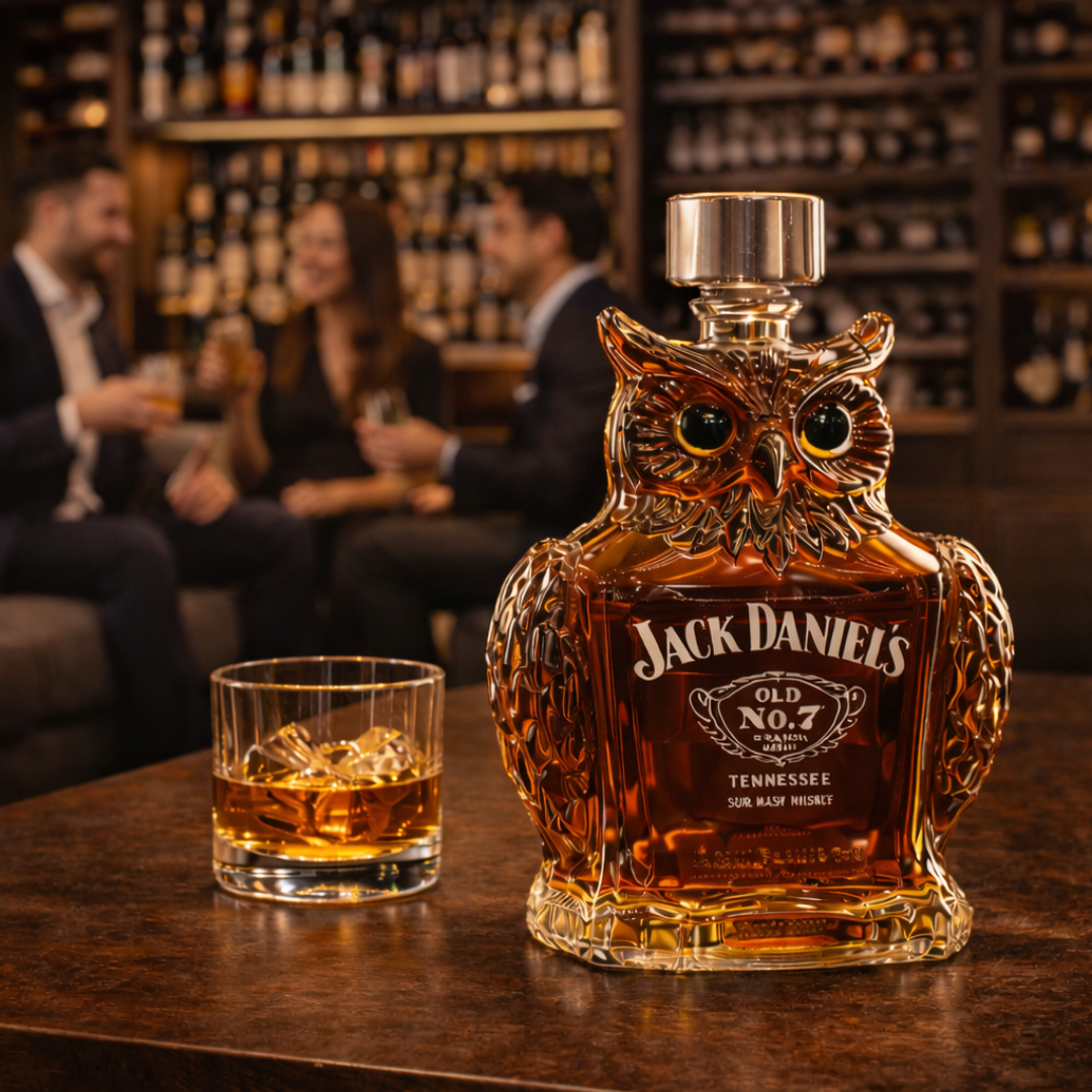Whiskey Decanter – Owl