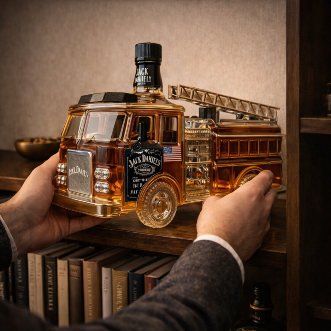 Whiskey Decanter – Fire Truck