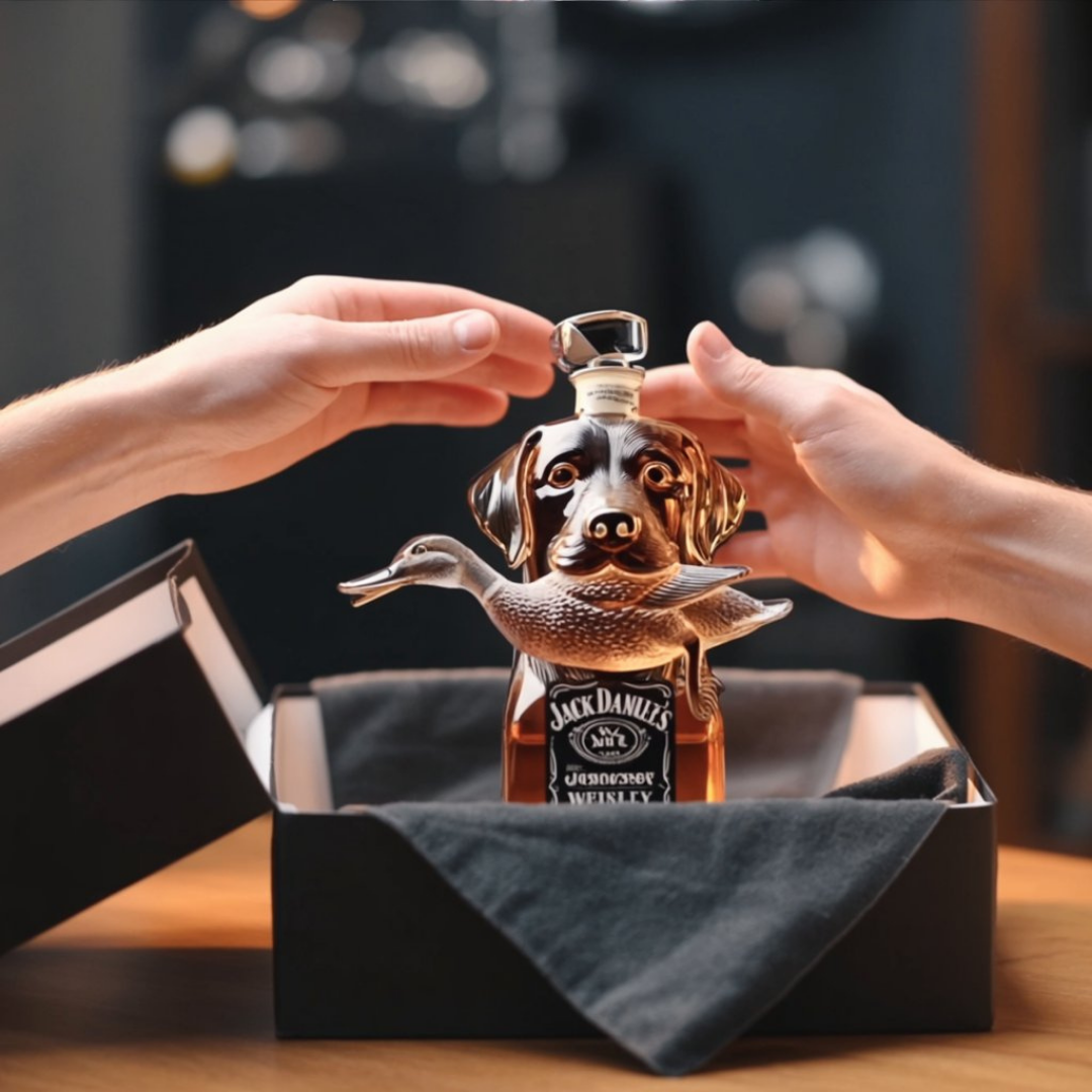 Whiskey Decanter – Hunting Dog