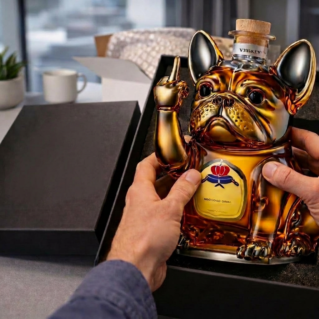 Whiskey Decanter – Dog