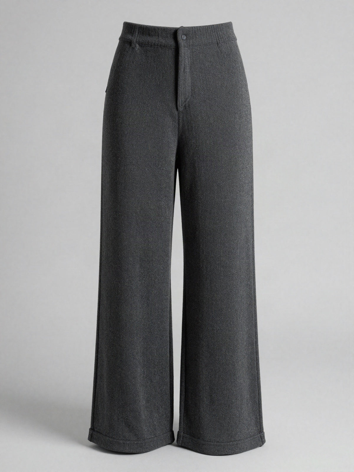Ashlowe - Ribbed Knit Wide Leg Pants