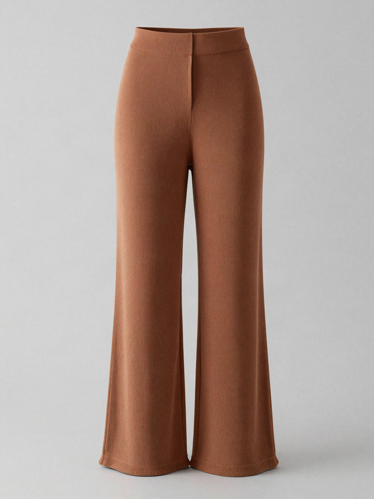 Ashlowe - Ribbed Knit Wide Leg Pants