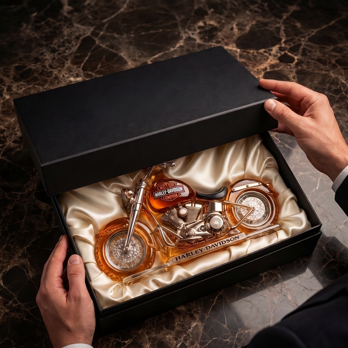 Whiskey Decanter – Motorcycle
