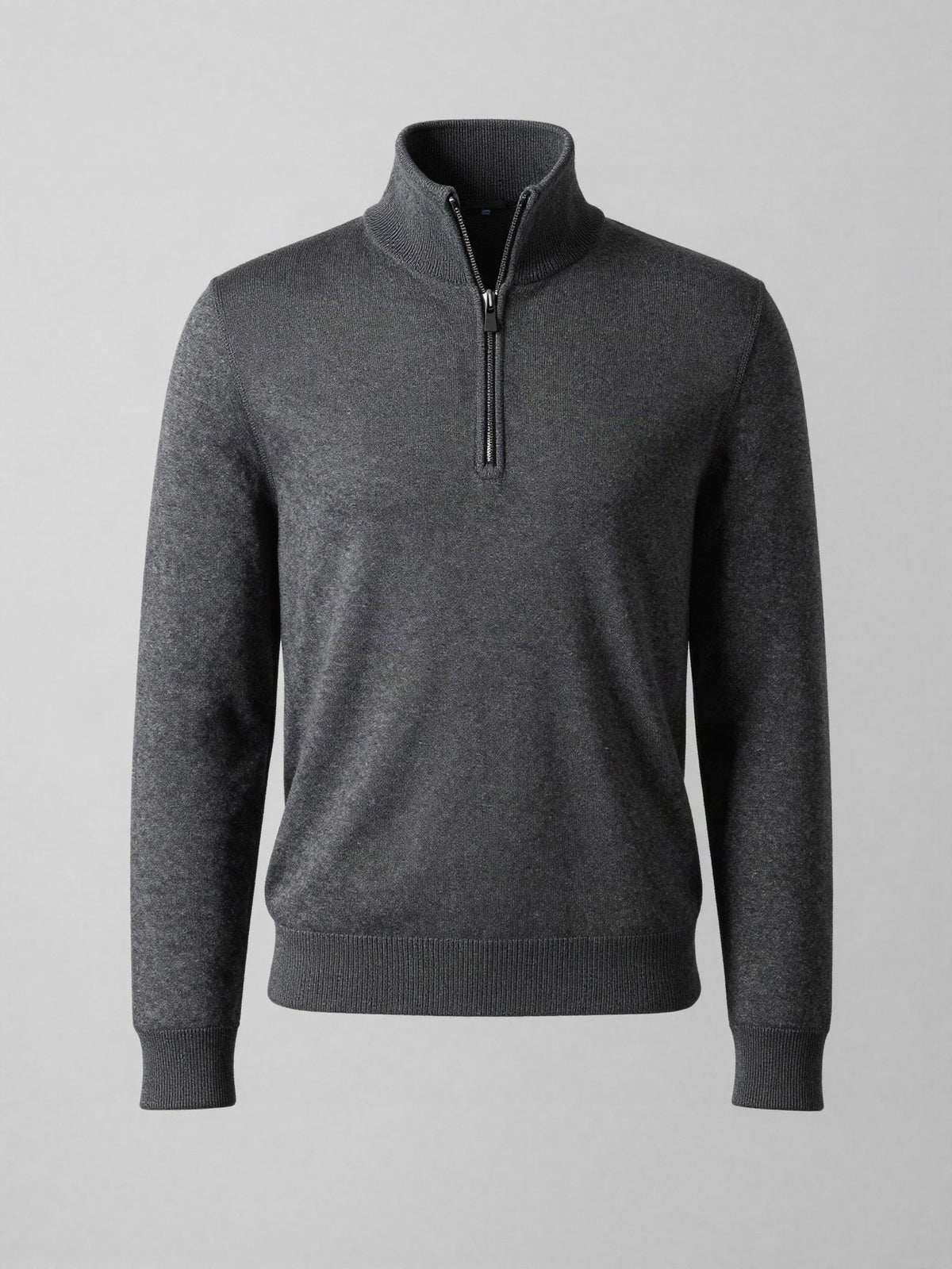 Brimlow - Half Zip Sweater with Funnel Neck