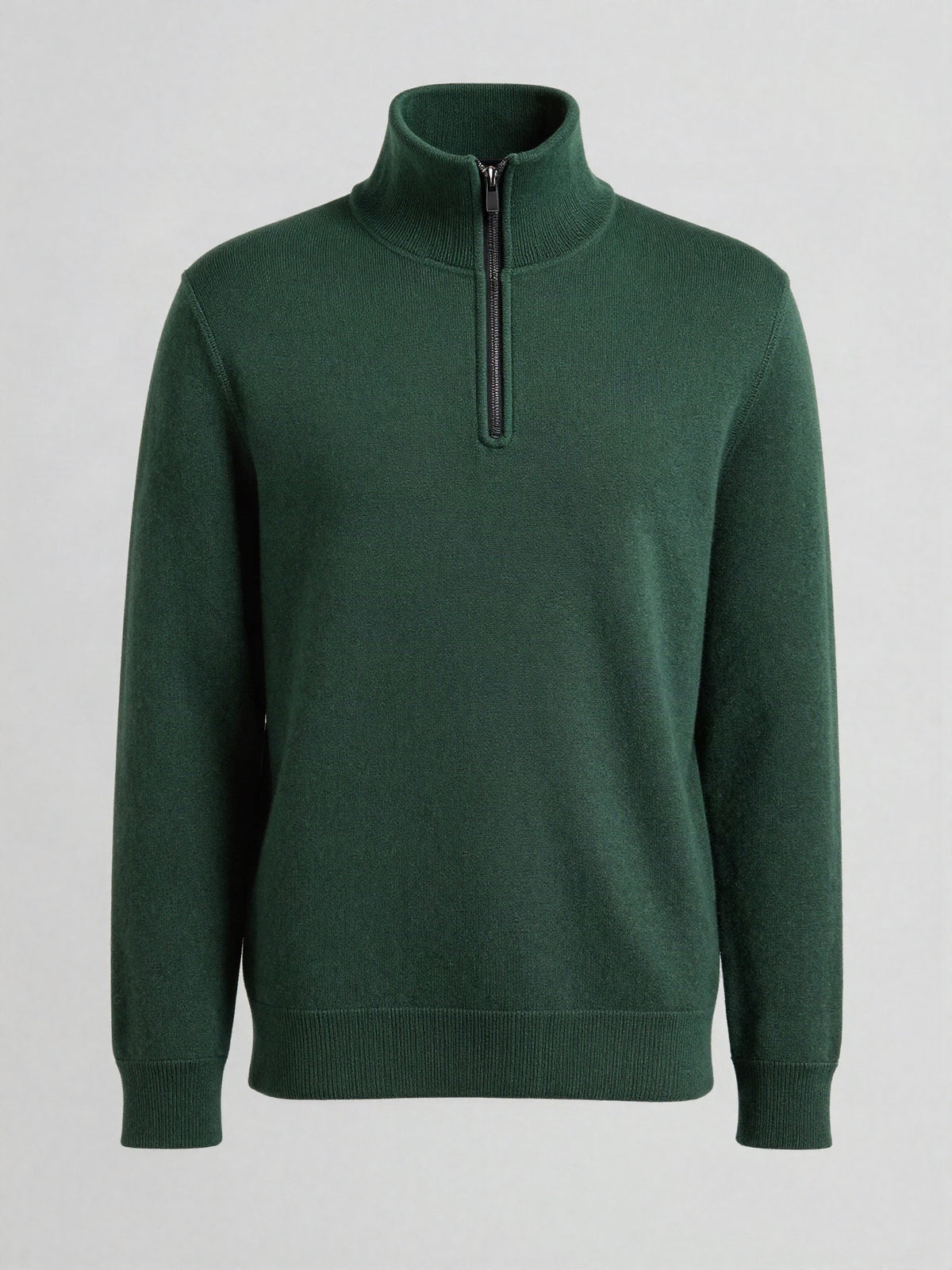 Brimlow - Half Zip Sweater with Funnel Neck