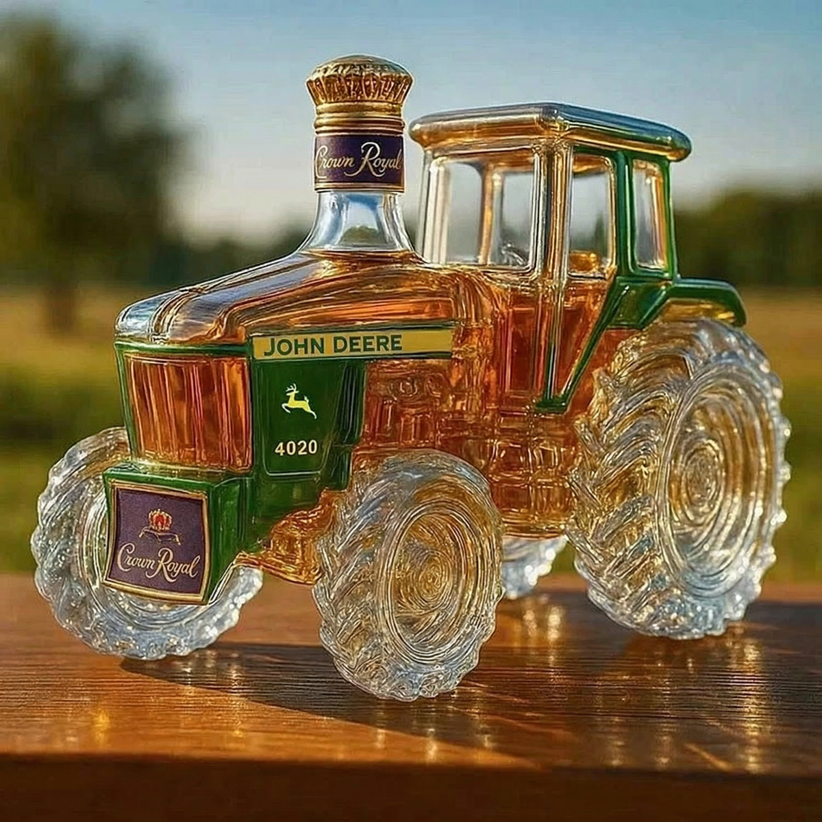 Whiskey Decanter – Tractor 4020