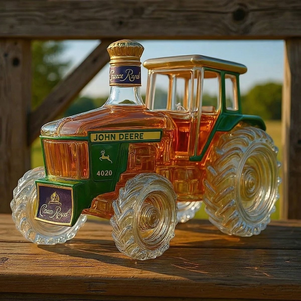 Whiskey Decanter – Tractor 4020