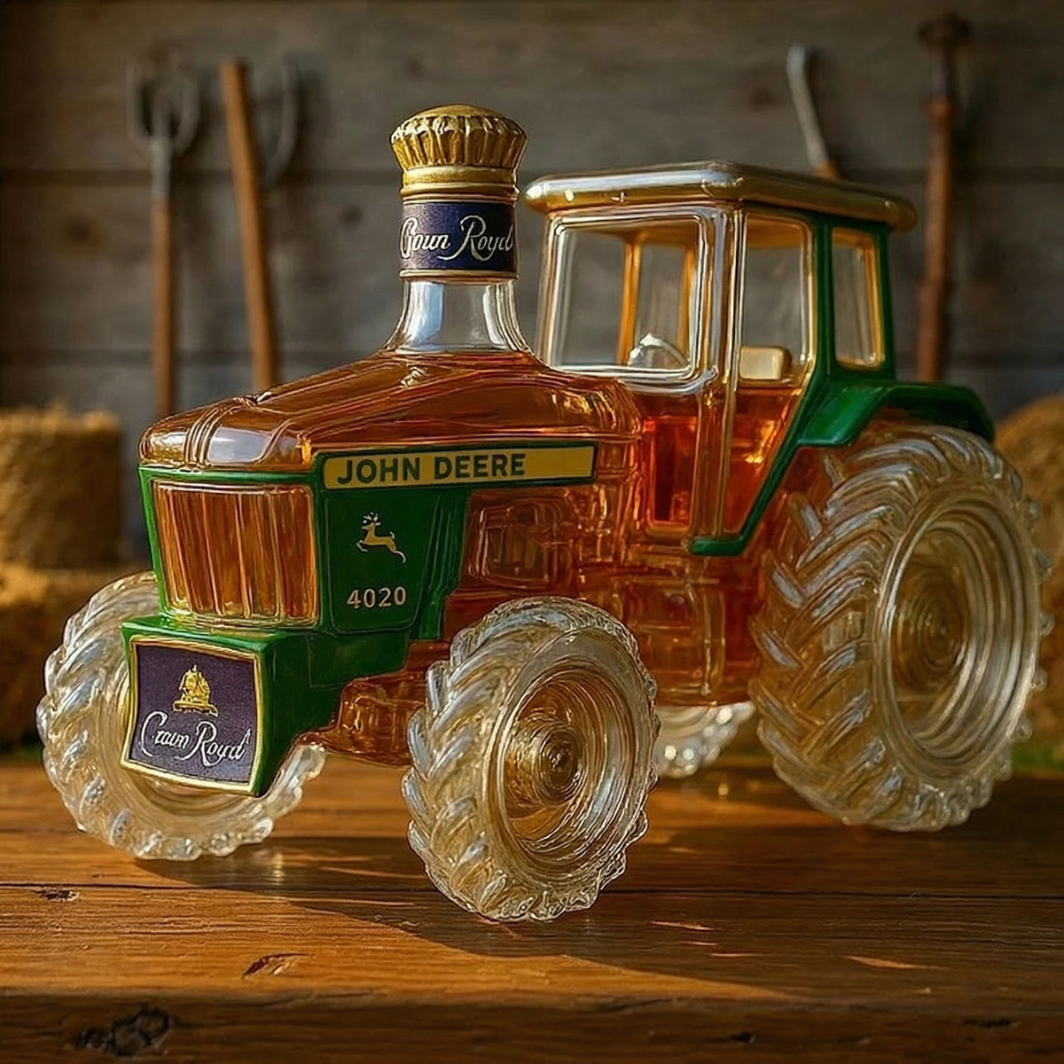 Whiskey Decanter – Tractor 4020
