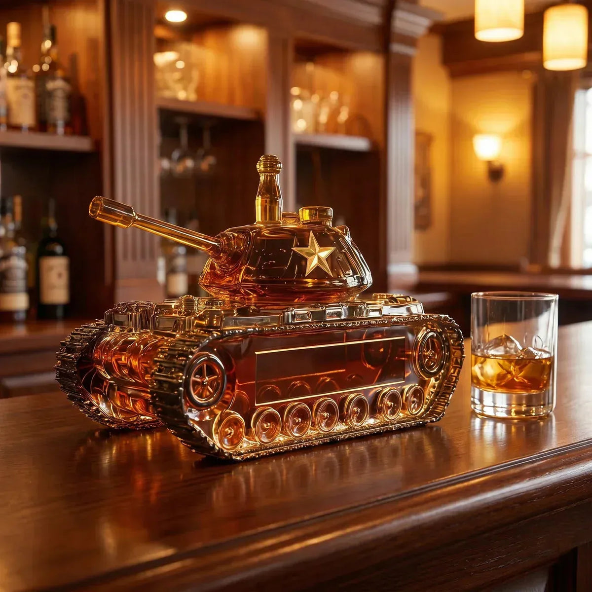 Whiskey Decanter – Tank