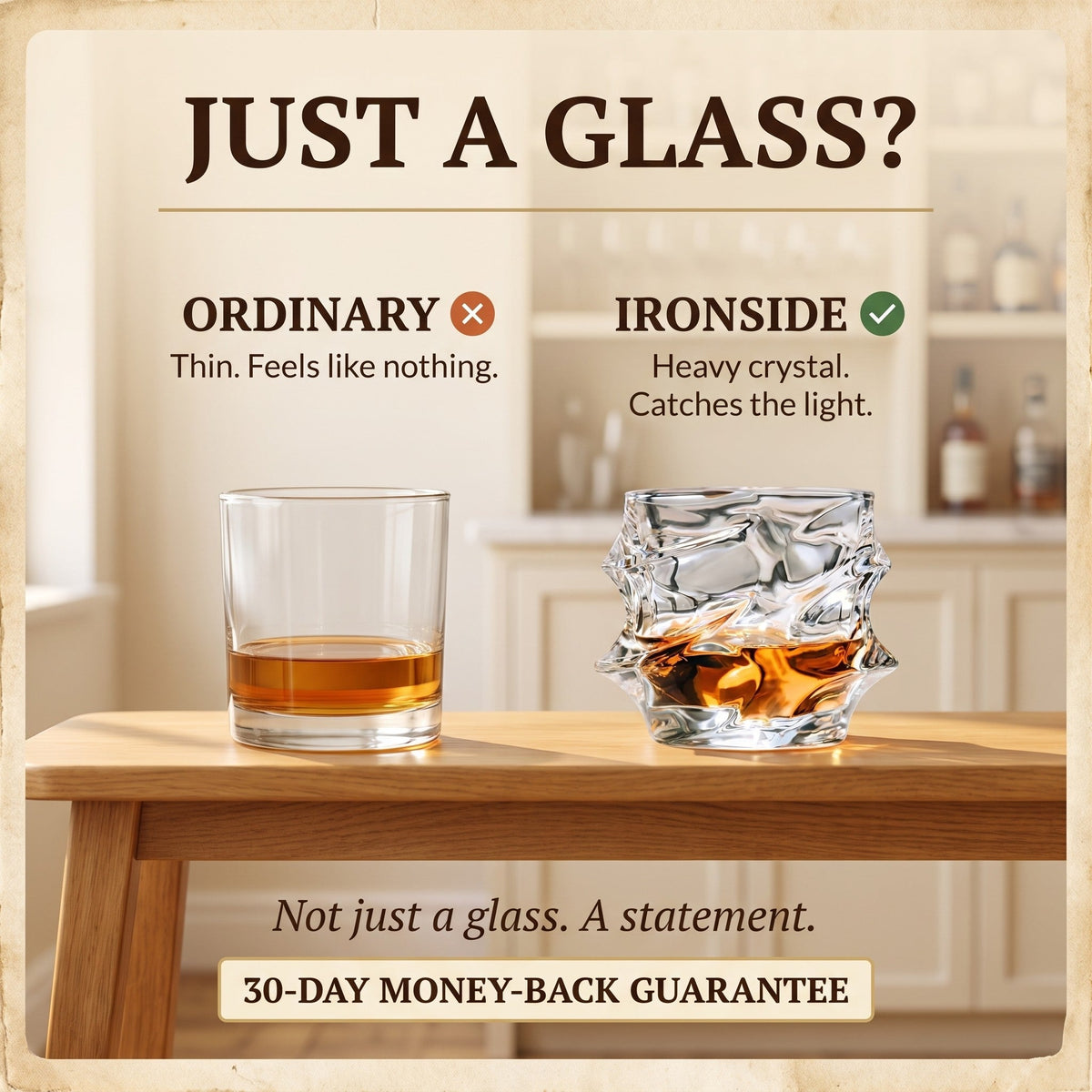 Japanese Crystal Whiskey Glass – Arashi