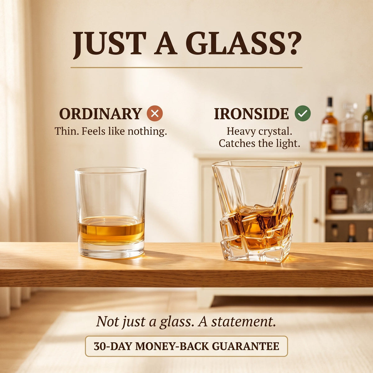 Japanese Crystal Whiskey Glass – Iwa