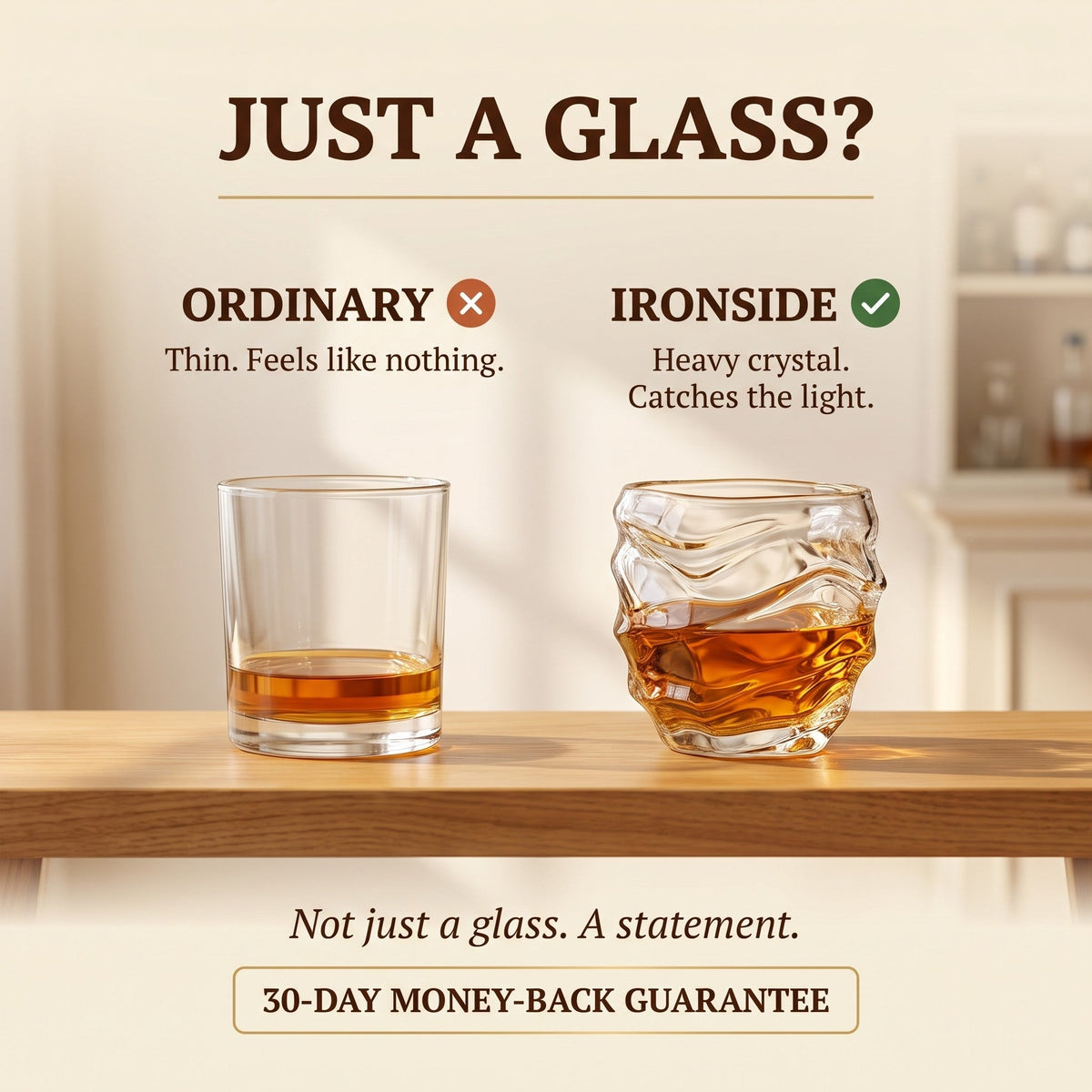 Japanese Crystal Whiskey Glass – Kai
