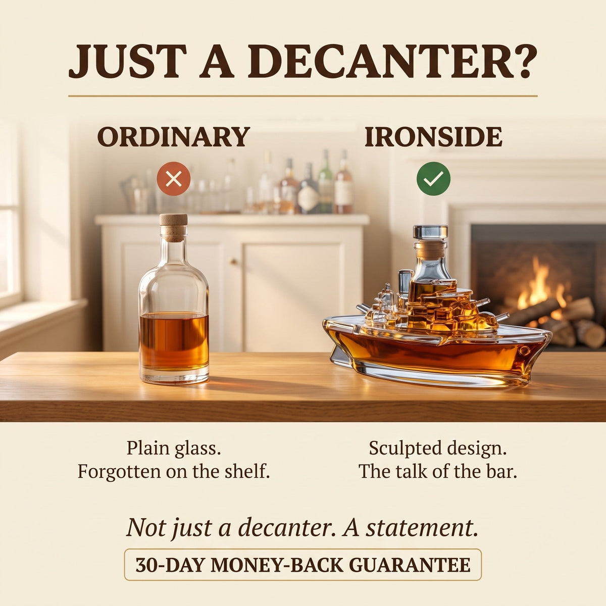 Whiskey Decanter – Battleship