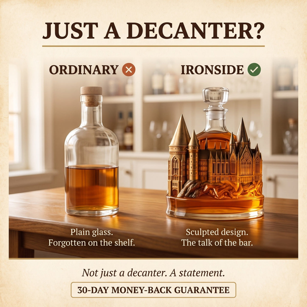 Whiskey Decanter – Castle