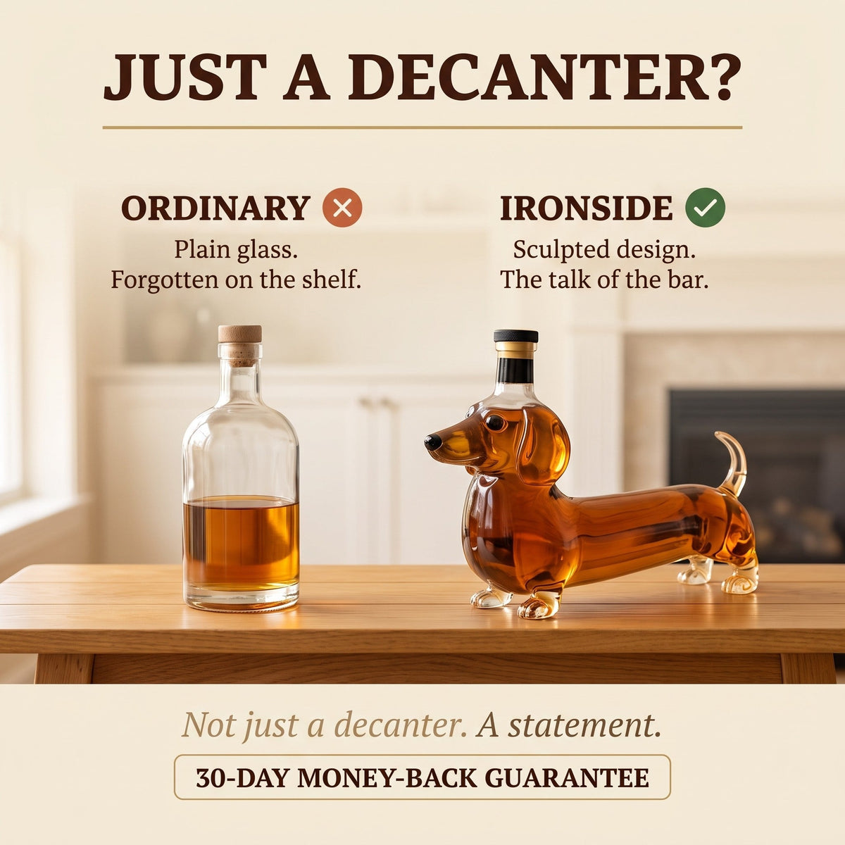 Whiskey Decanter – Dachshund