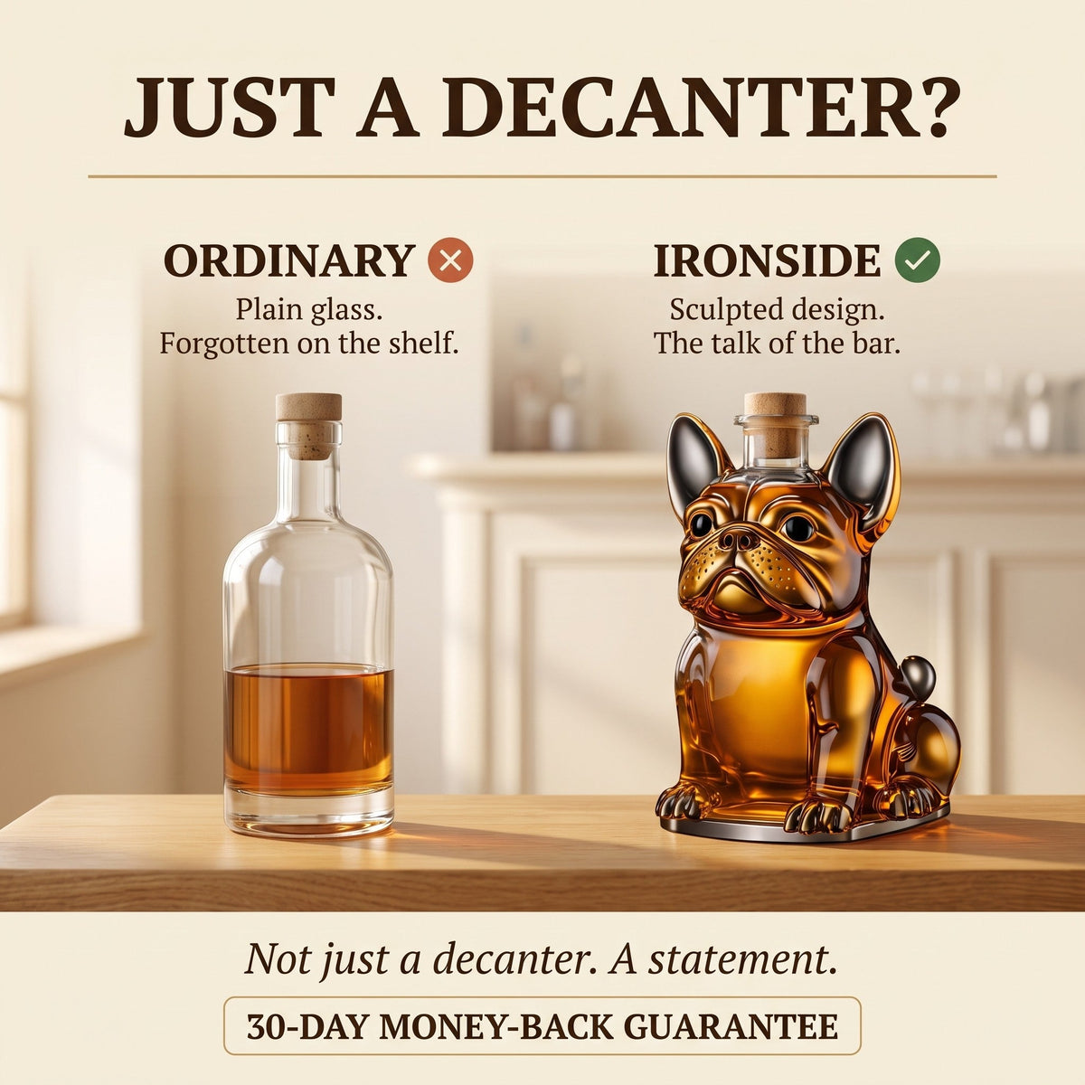 Whiskey Decanter – Dog