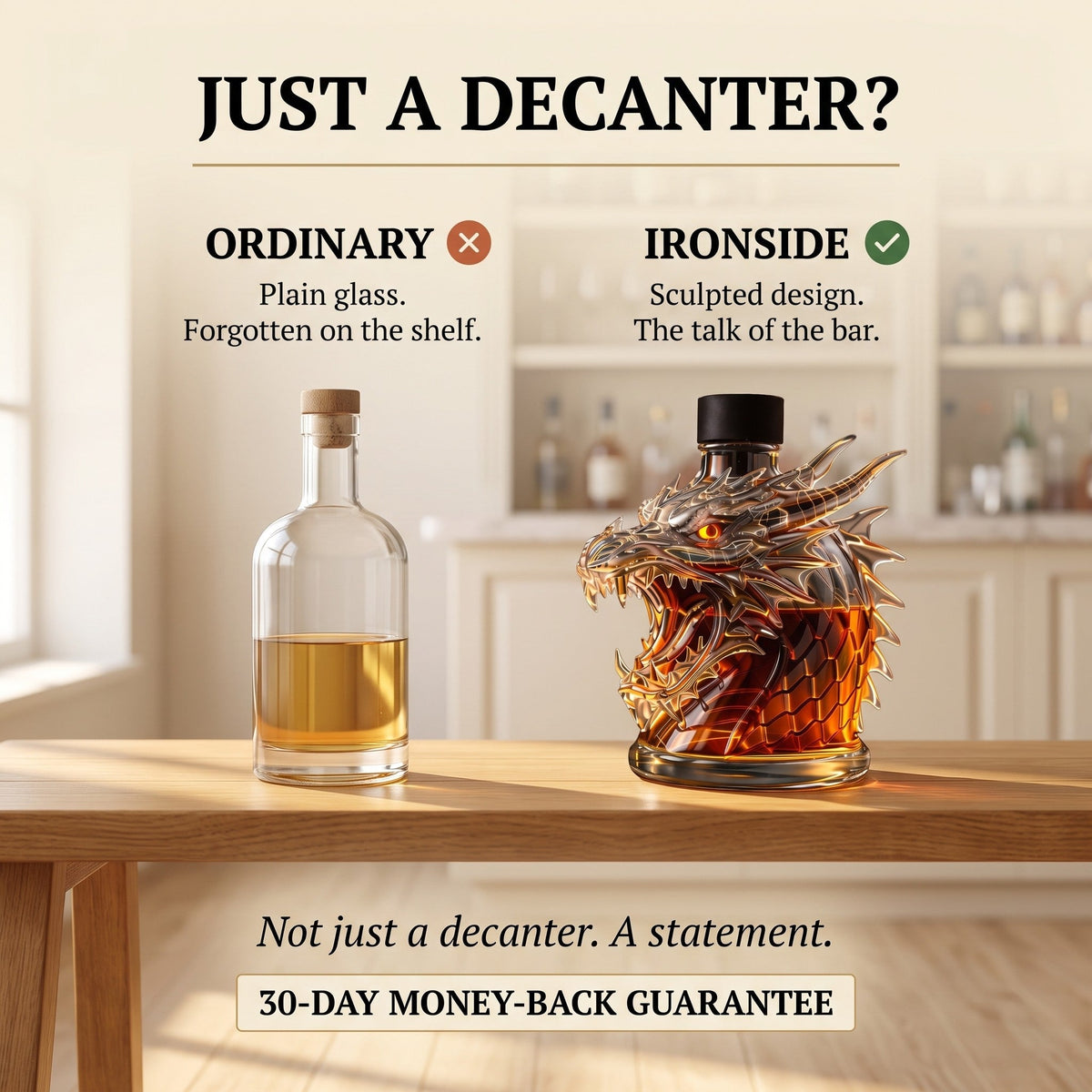 Whiskey Decanter – Dragon