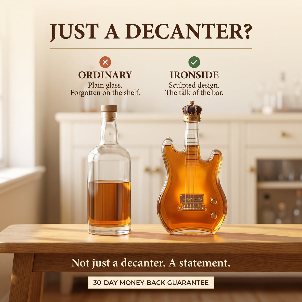 Whiskey Decanter – Electric Guitar