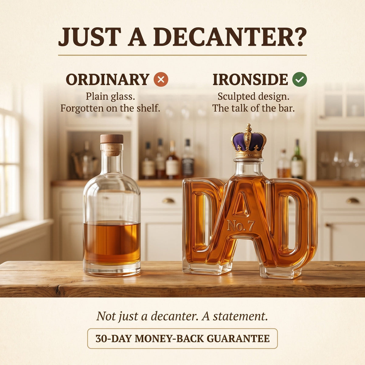 Whiskey Decanter – For Dad No.7