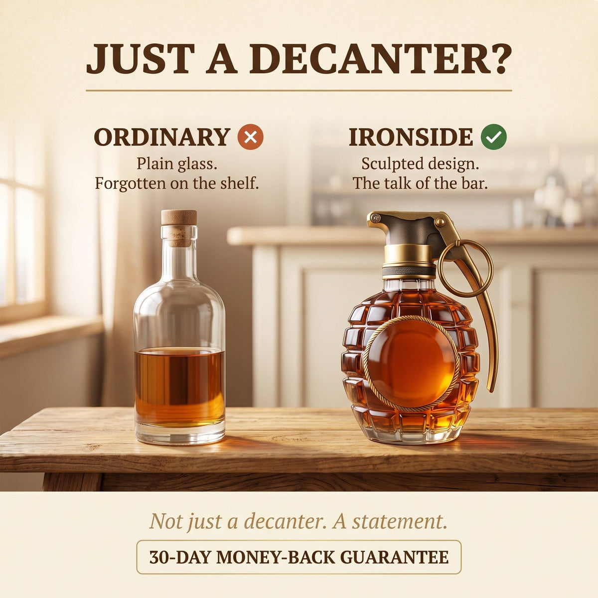 Whiskey Decanter – Grenade