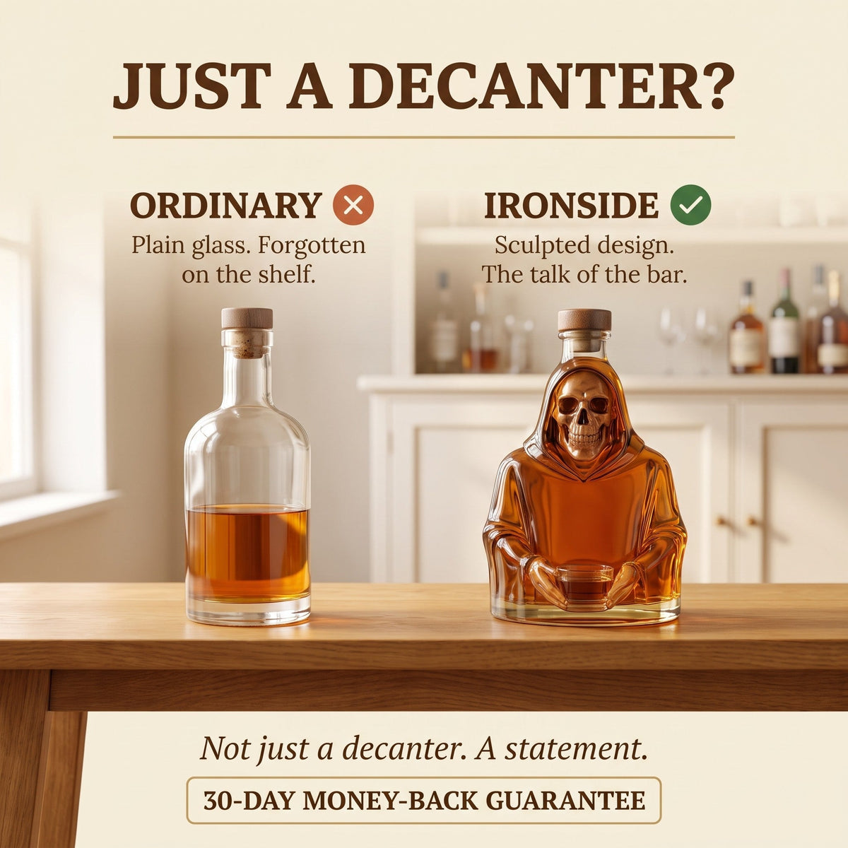 Whiskey Decanter – Grim Reaper