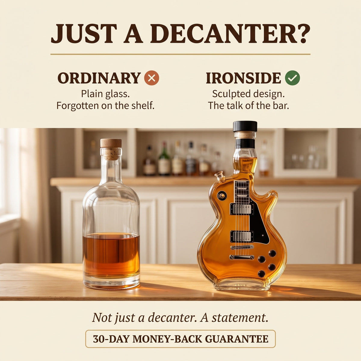 Whiskey Decanter – Guitar