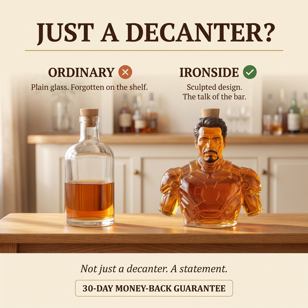 Whiskey Decanter – Iron Man