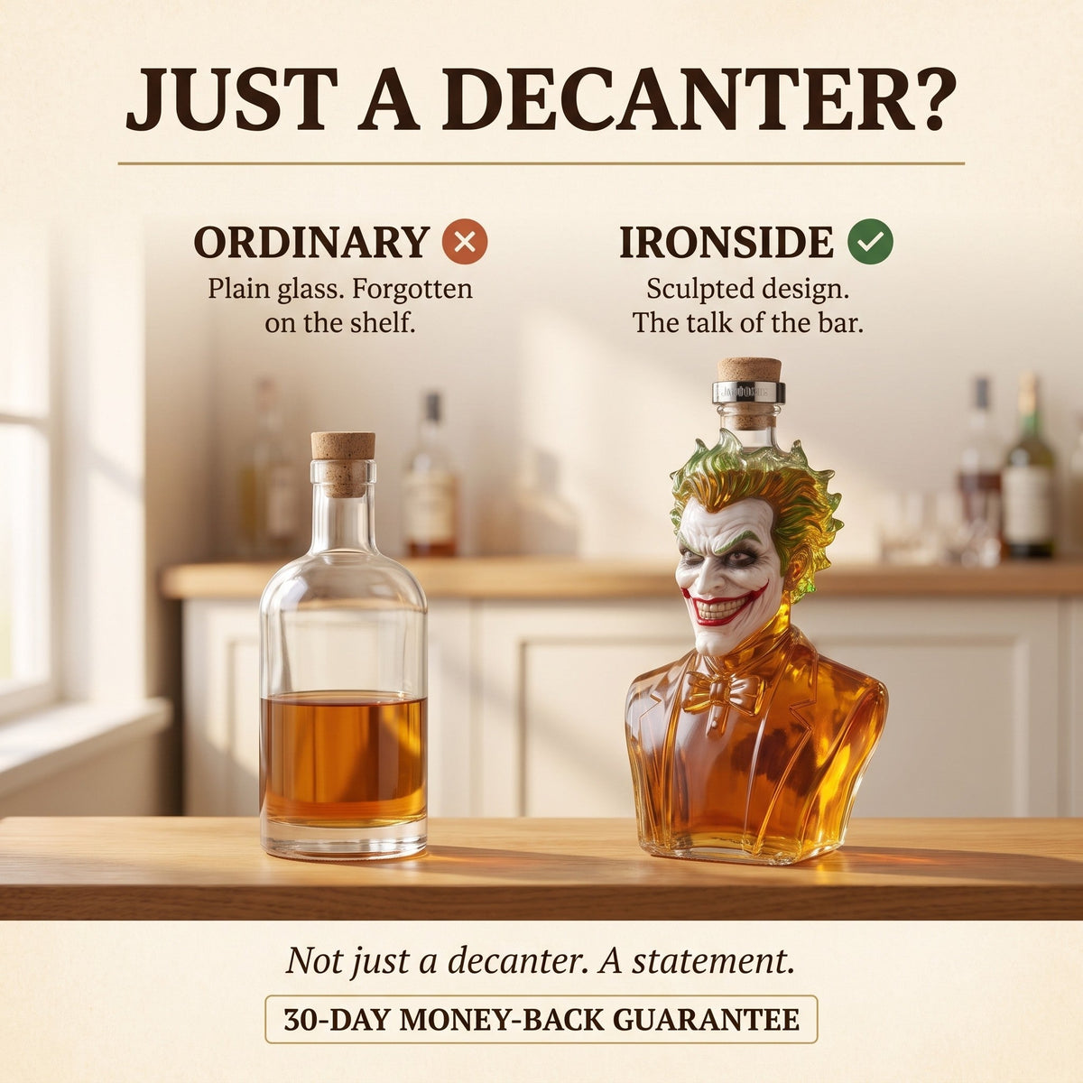 Whiskey Decanter – Joker