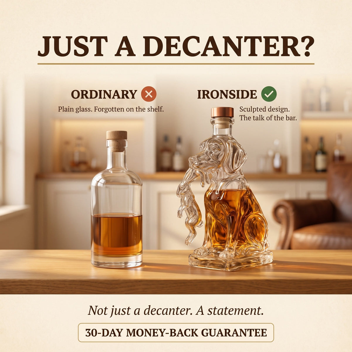 Whiskey Decanter – Labrador