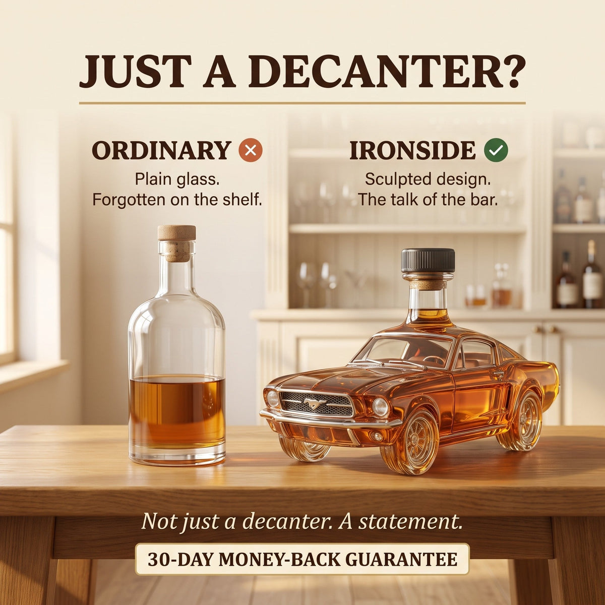 Whiskey Decanter – Mustang