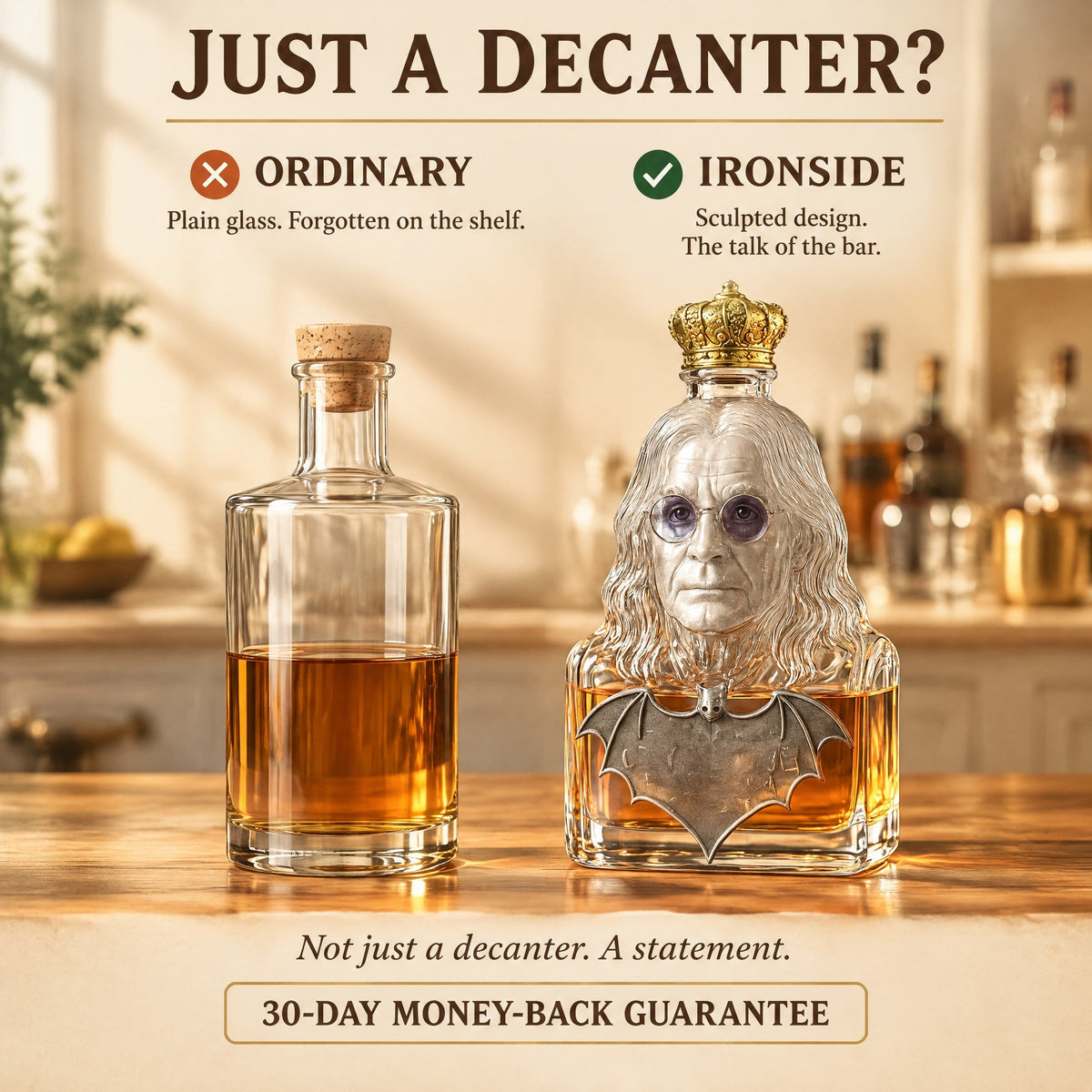 Whiskey Decanter – Prince of Darkness