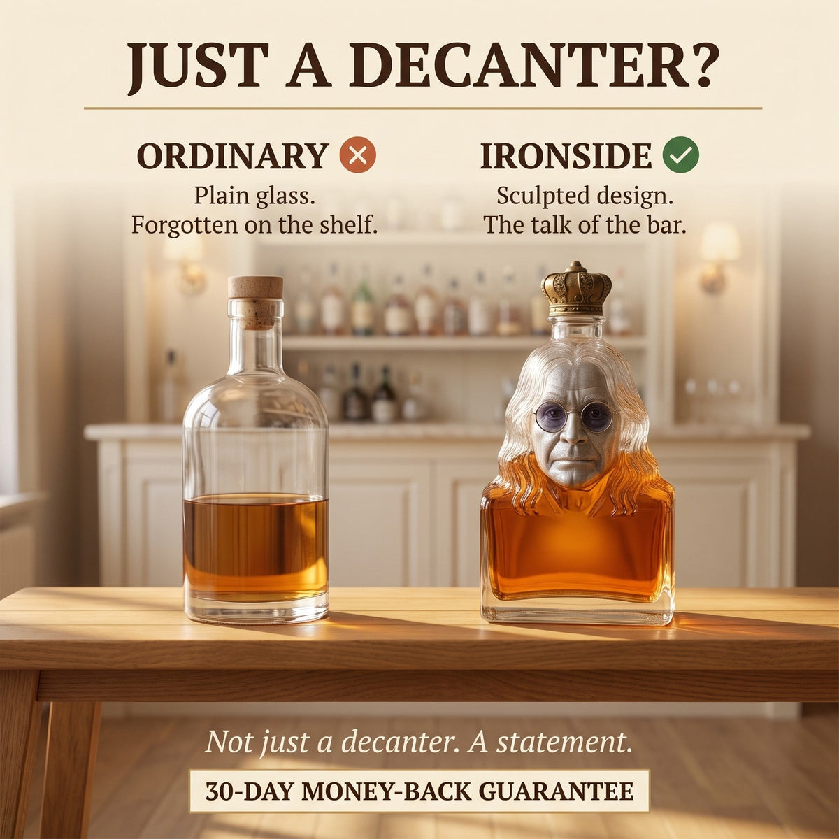Whiskey Decanter – Rock Icon