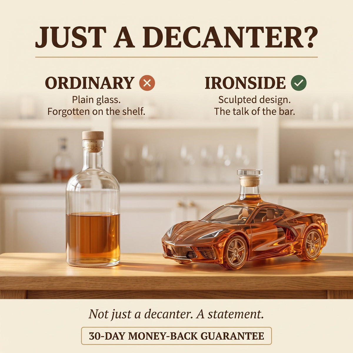 Whiskey Decanter – Sports Car