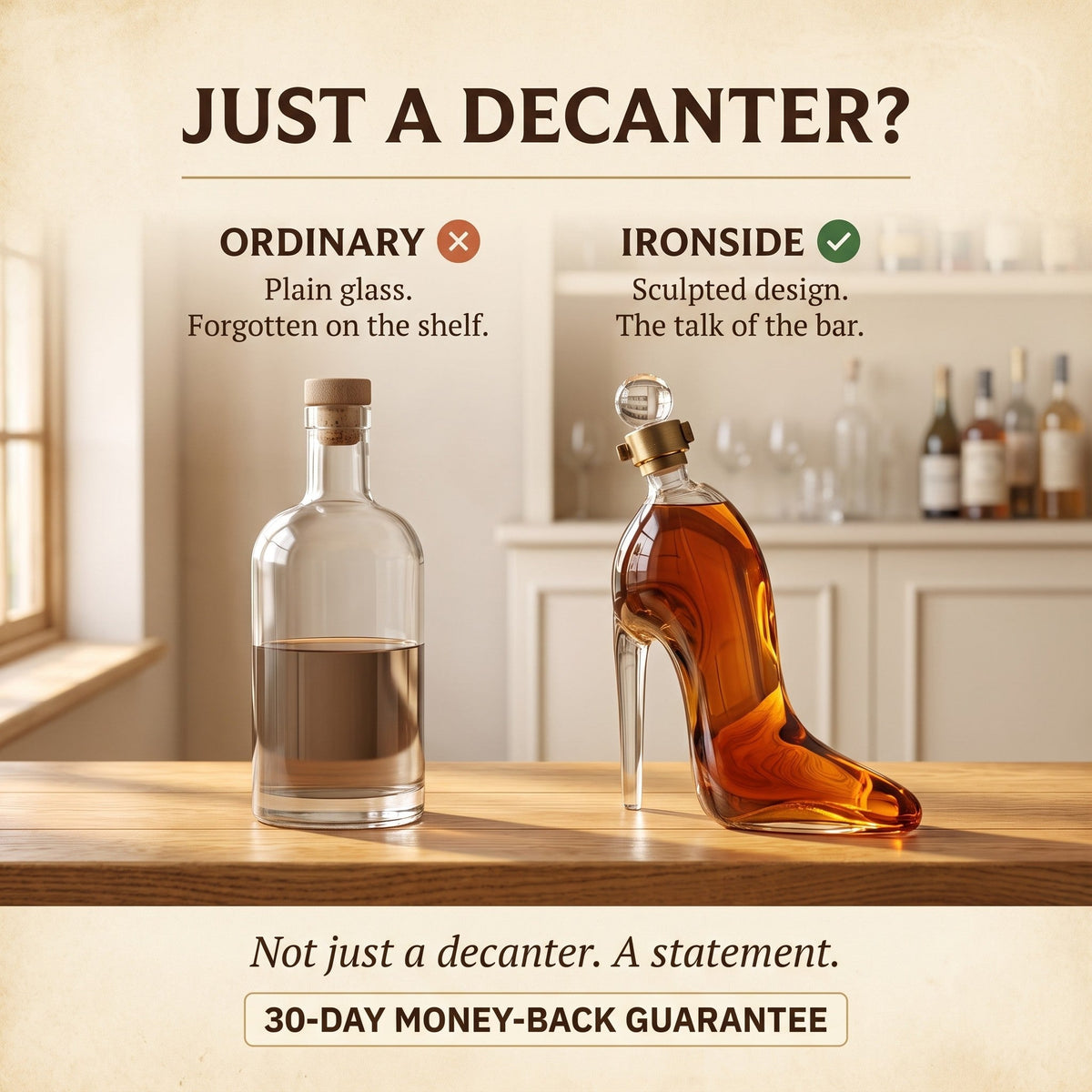 Whiskey Decanter – Stiletto