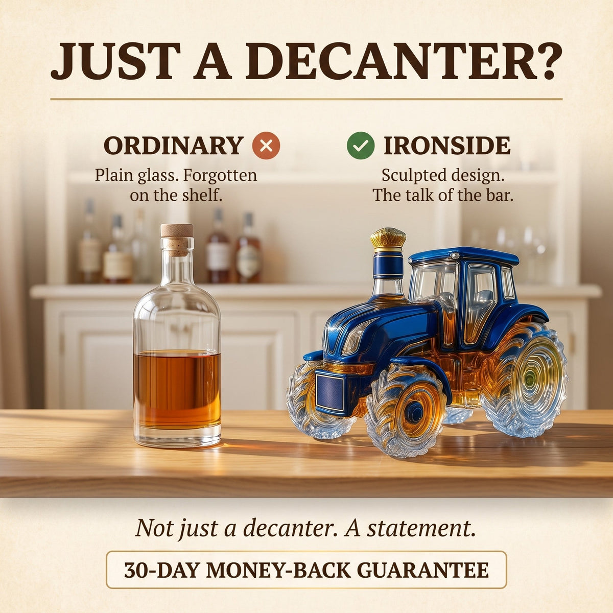 Whiskey Decanter – Tractor T7