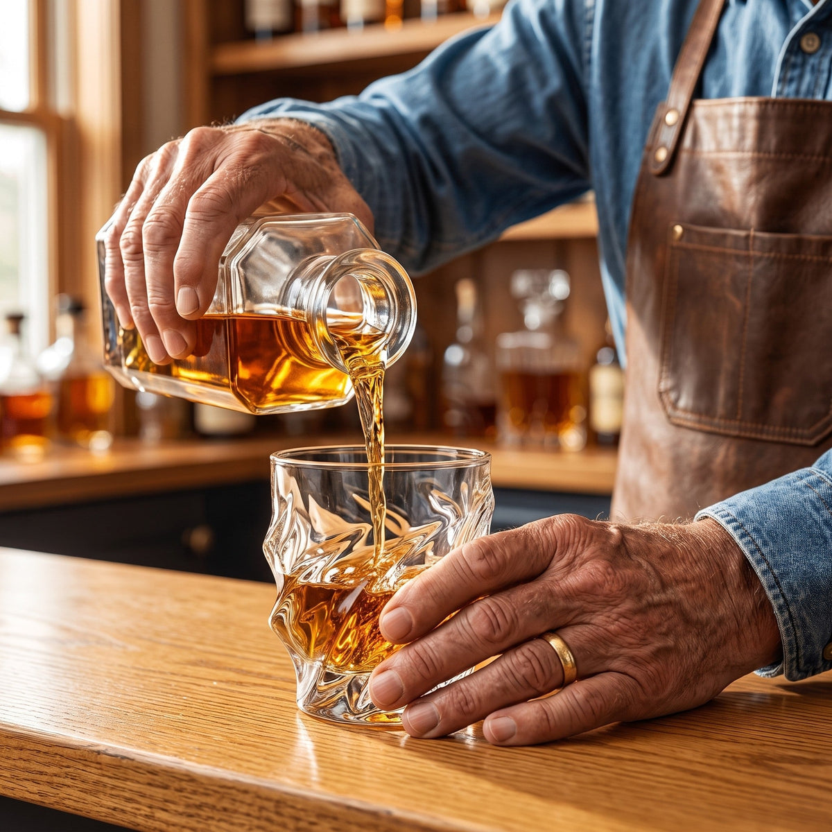 Japanese Crystal Whiskey Glass – Nami